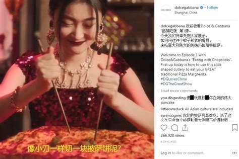 dolce gabbana ad chopsticks|dolce and gabbana china scandal.